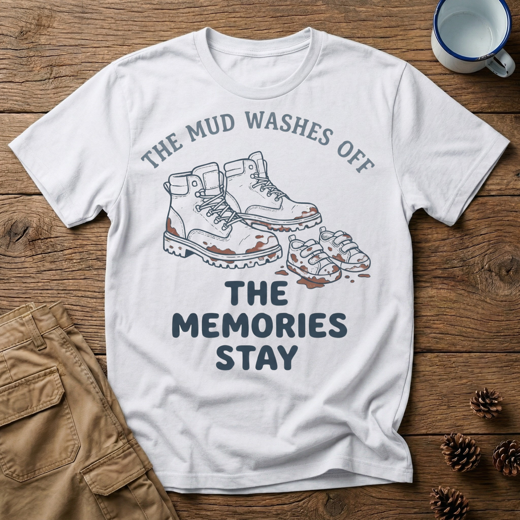 The Mud Washes Off The Memories Stay T-Shirt