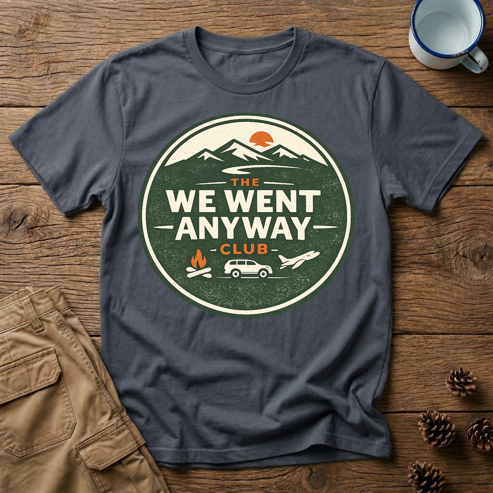 The We Went Anyway Club Logo T-Shirt
