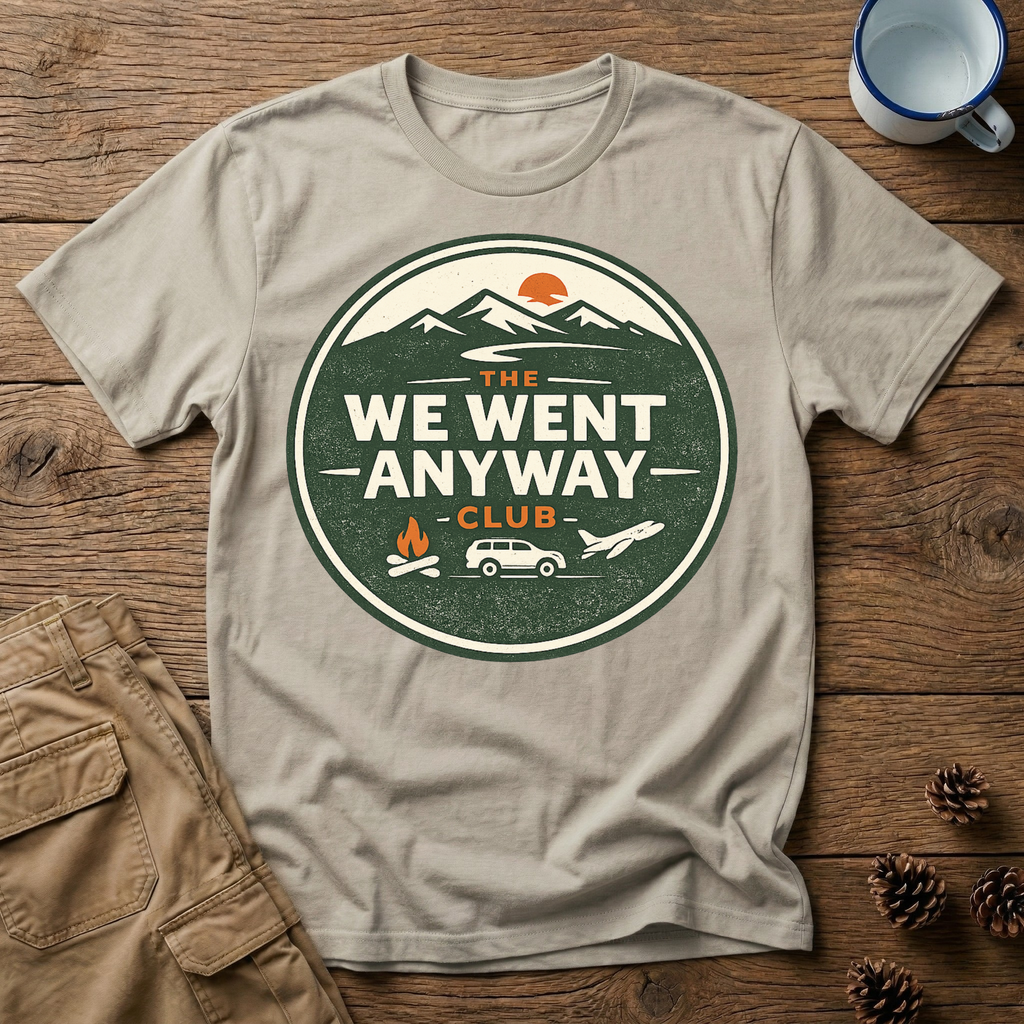 The We Went Anyway Club Logo T-Shirt