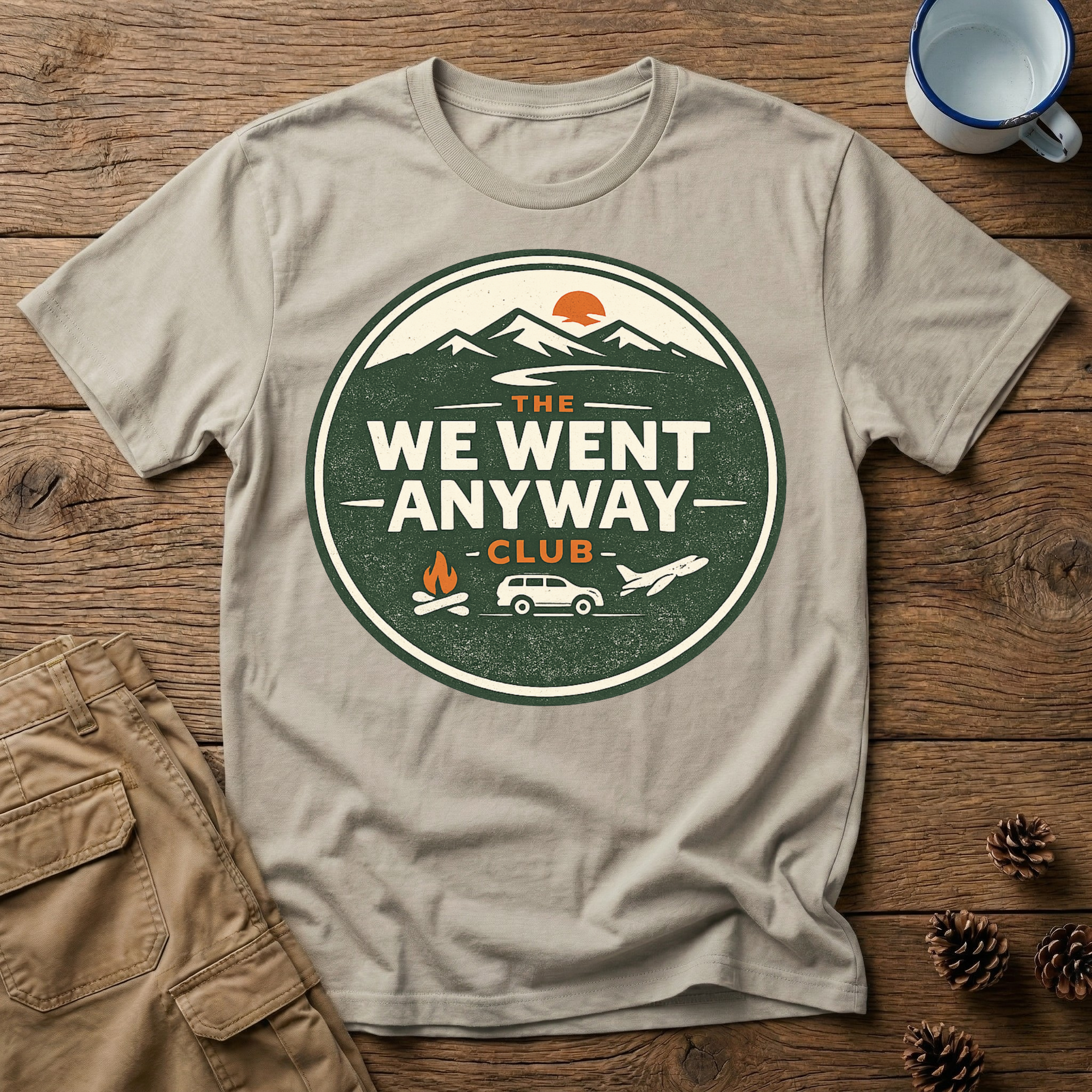 The We Went Anyway Club Logo T-Shirt
