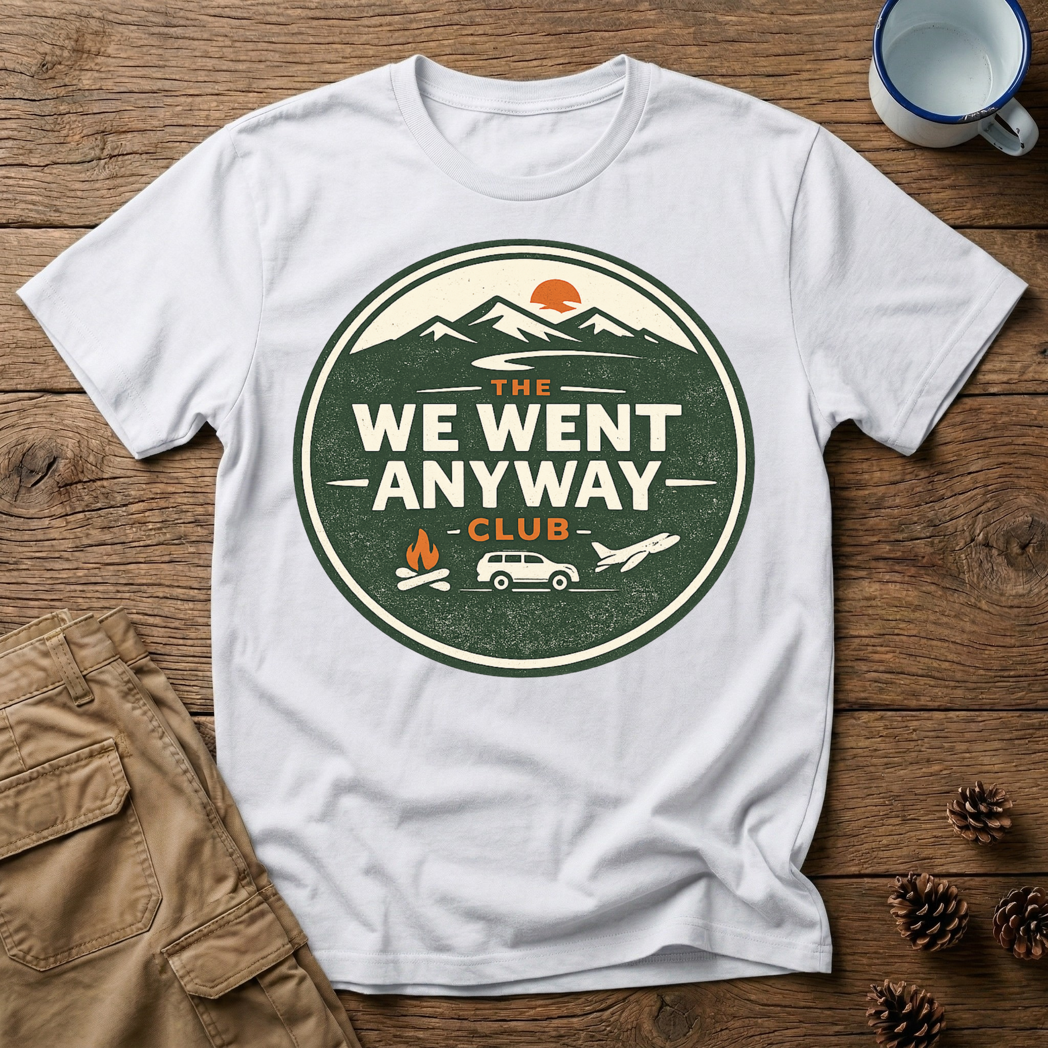 The We Went Anyway Club Logo T-Shirt