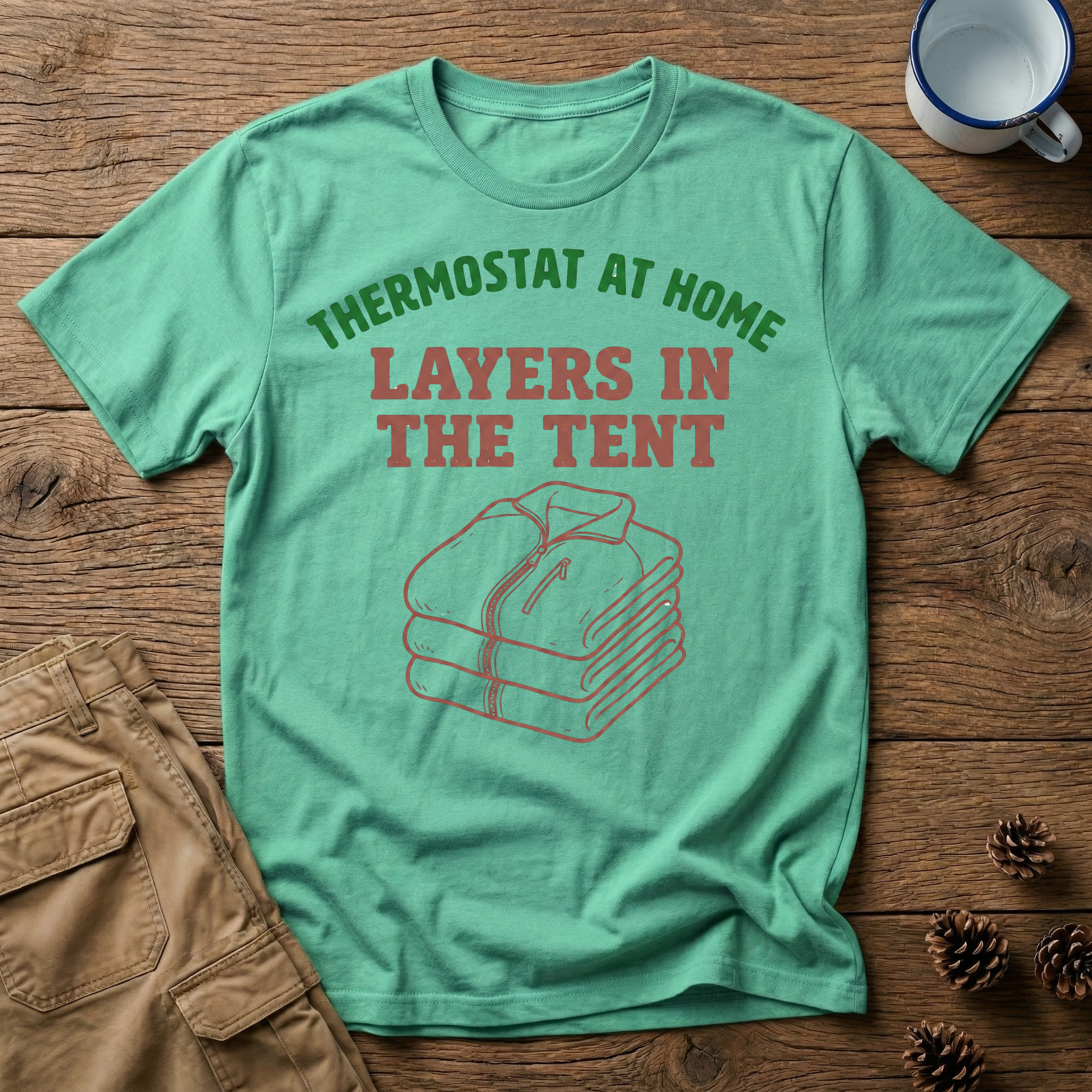 Thermostat at Home T-Shirt