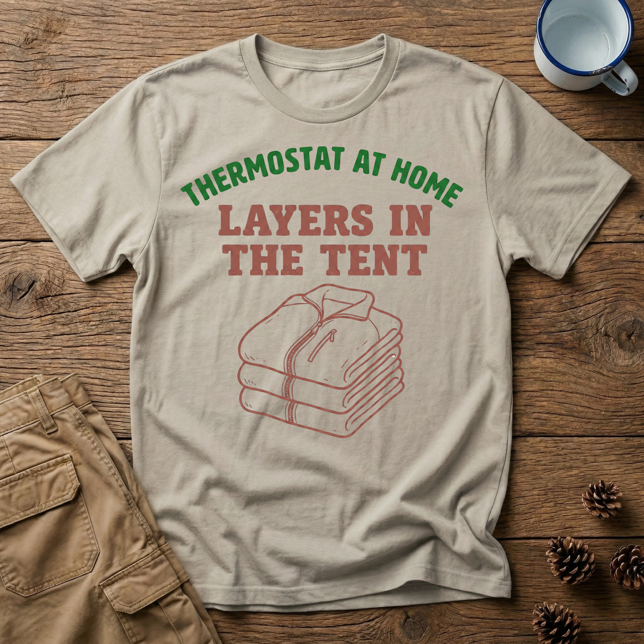 Thermostat at Home T-Shirt