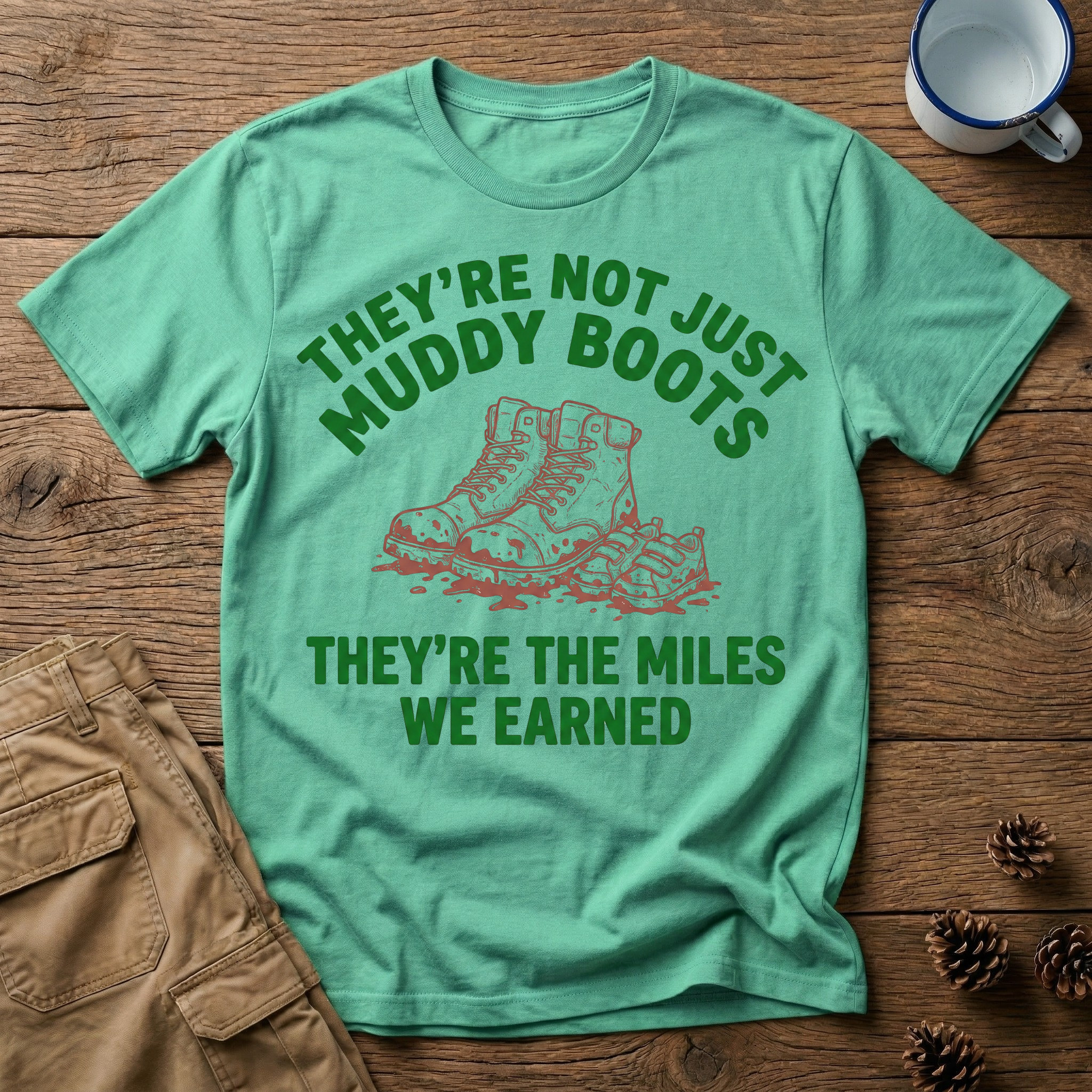 They're Not Just Muddy Boots T-Shirt