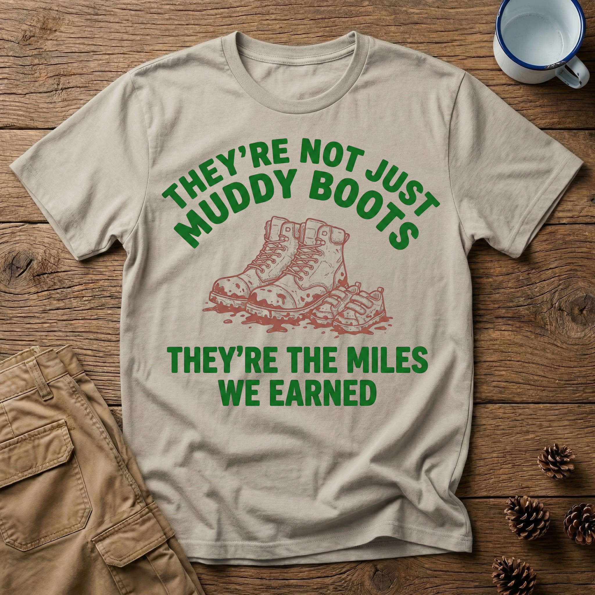 They're Not Just Muddy Boots T-Shirt