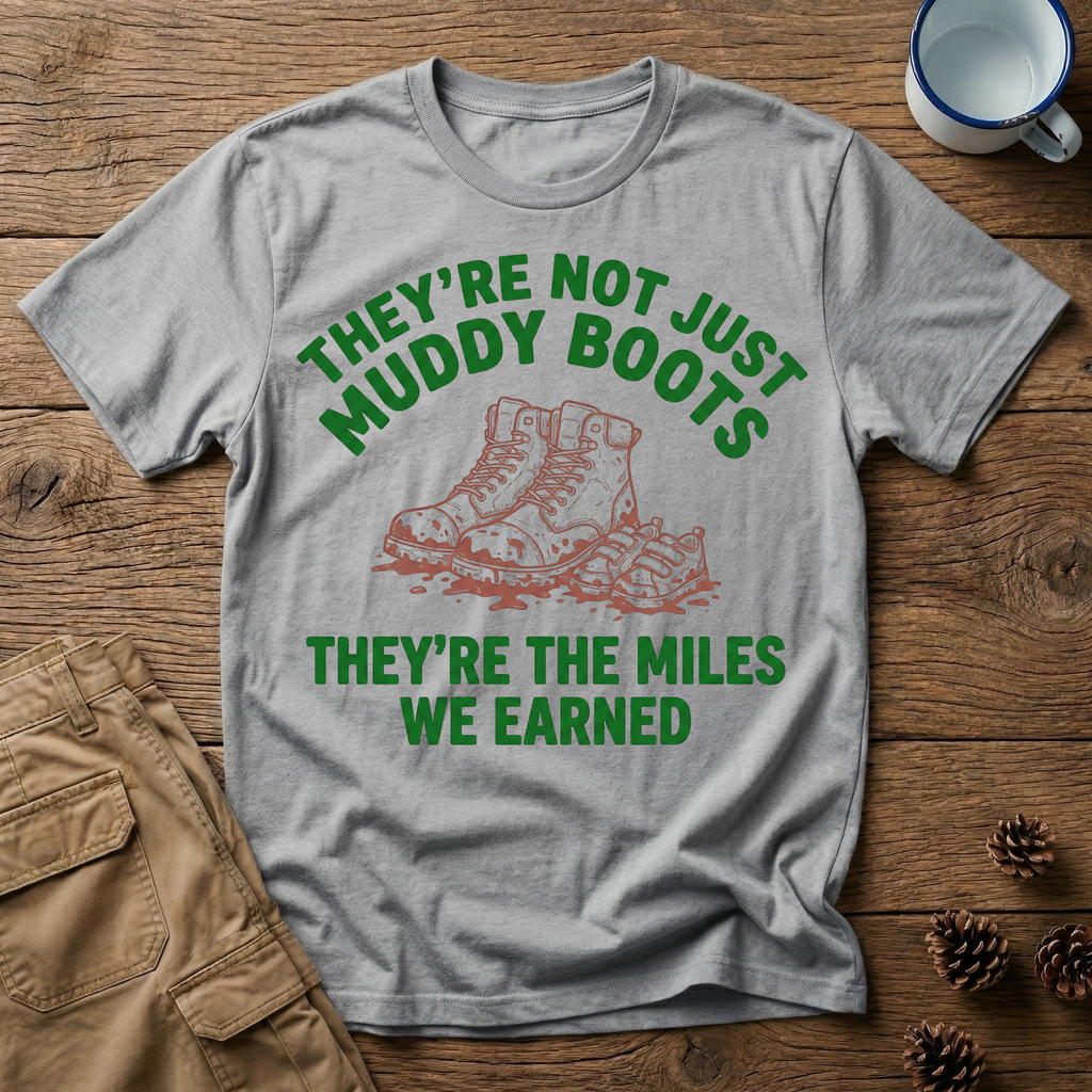 They're Not Just Muddy Boots T-Shirt