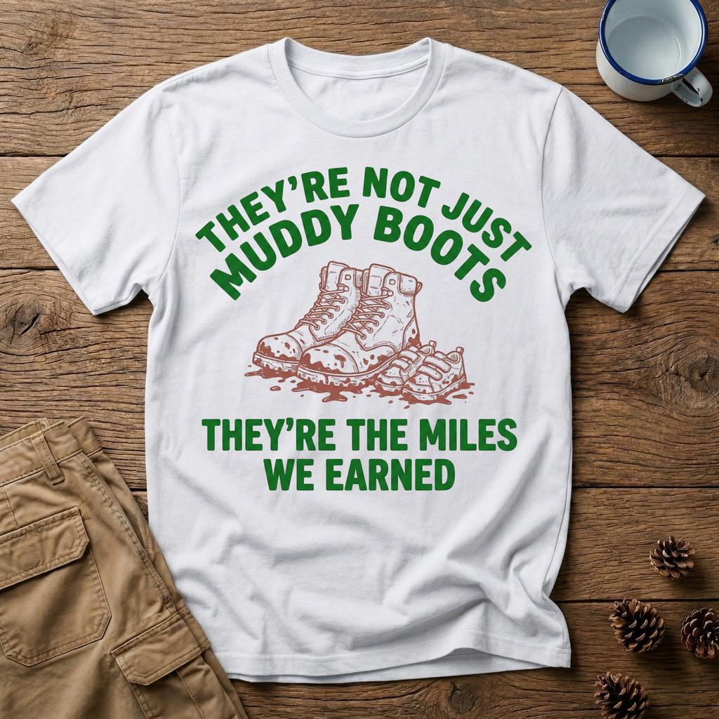 They're Not Just Muddy Boots T-Shirt