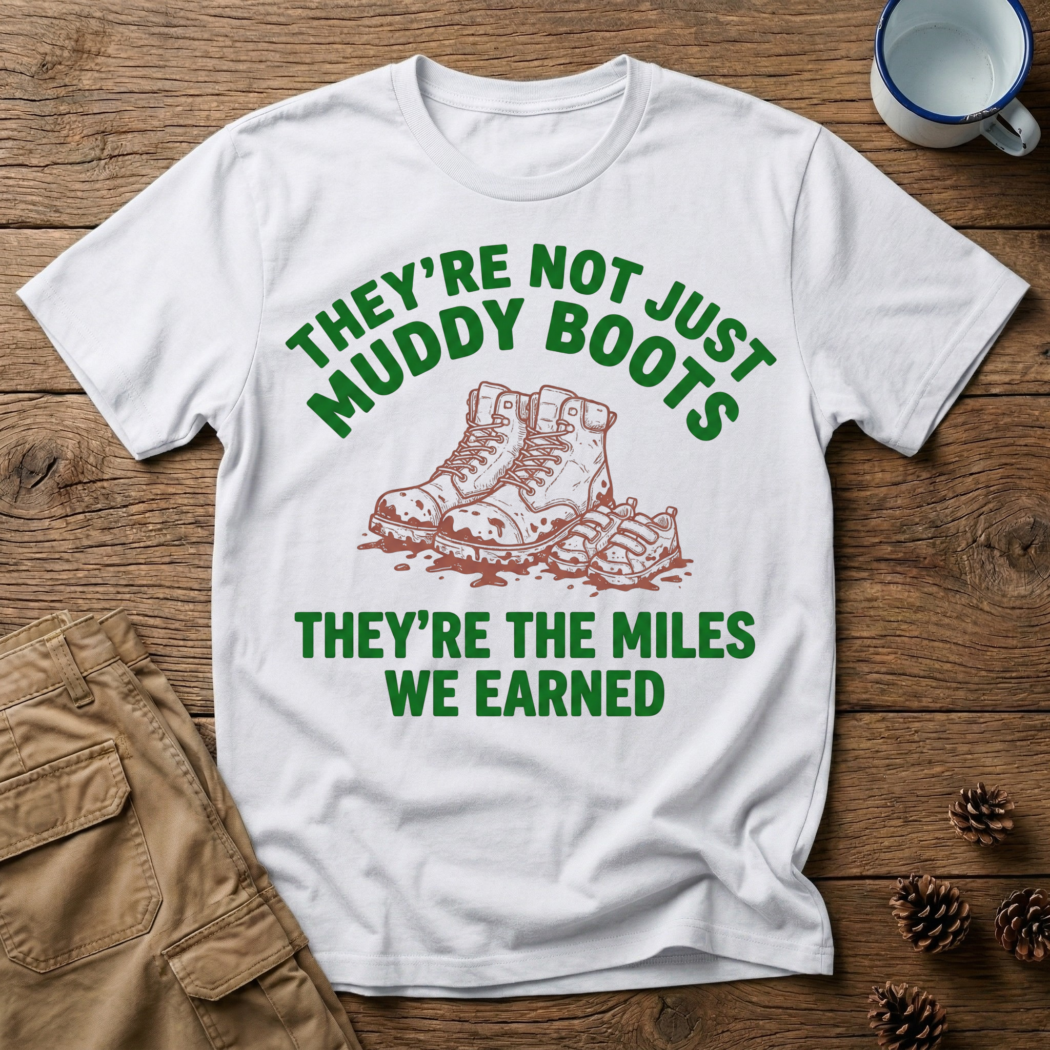 They're Not Just Muddy Boots T-Shirt
