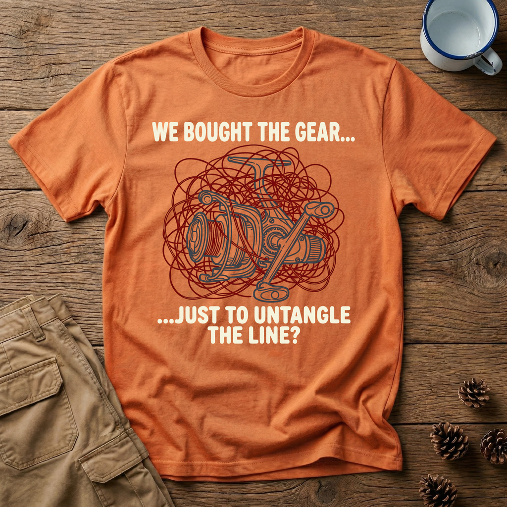 Untangle The Line - T-Shirt