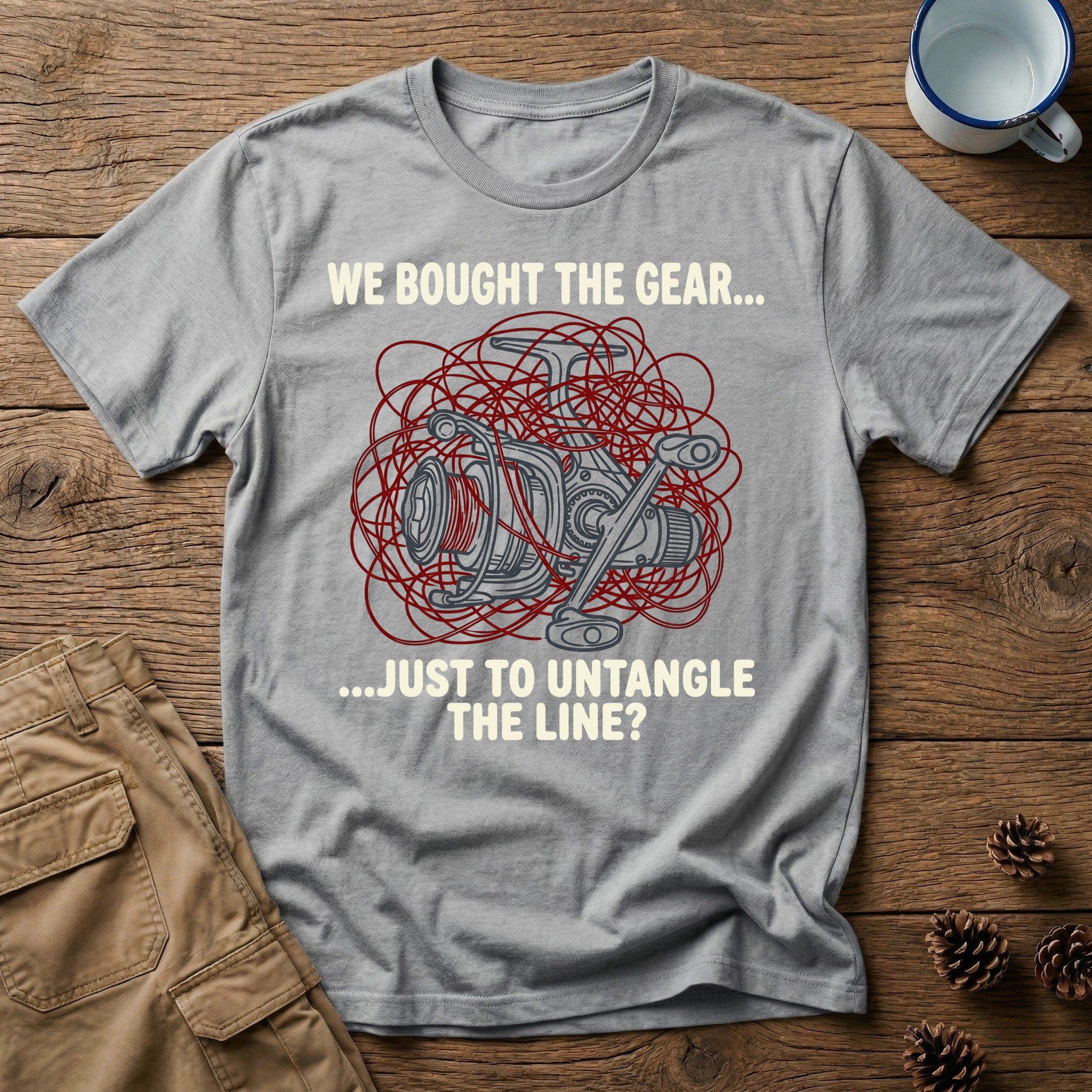Untangle The Line - T-Shirt