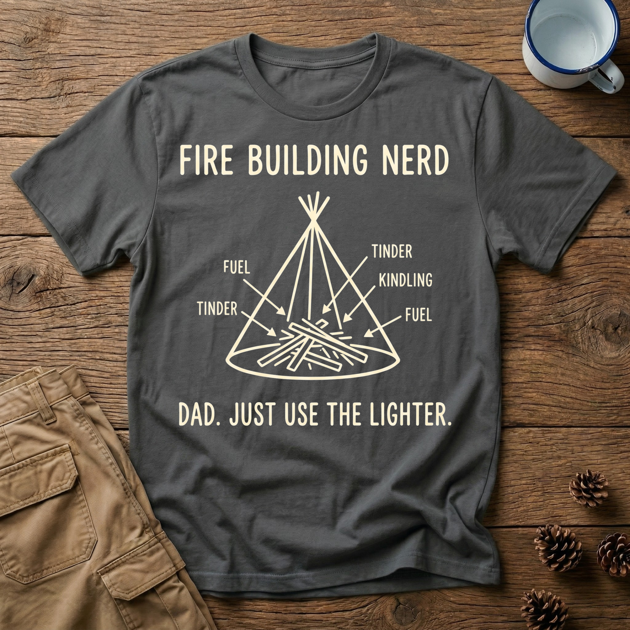 Use The Lighter - T-Shirt