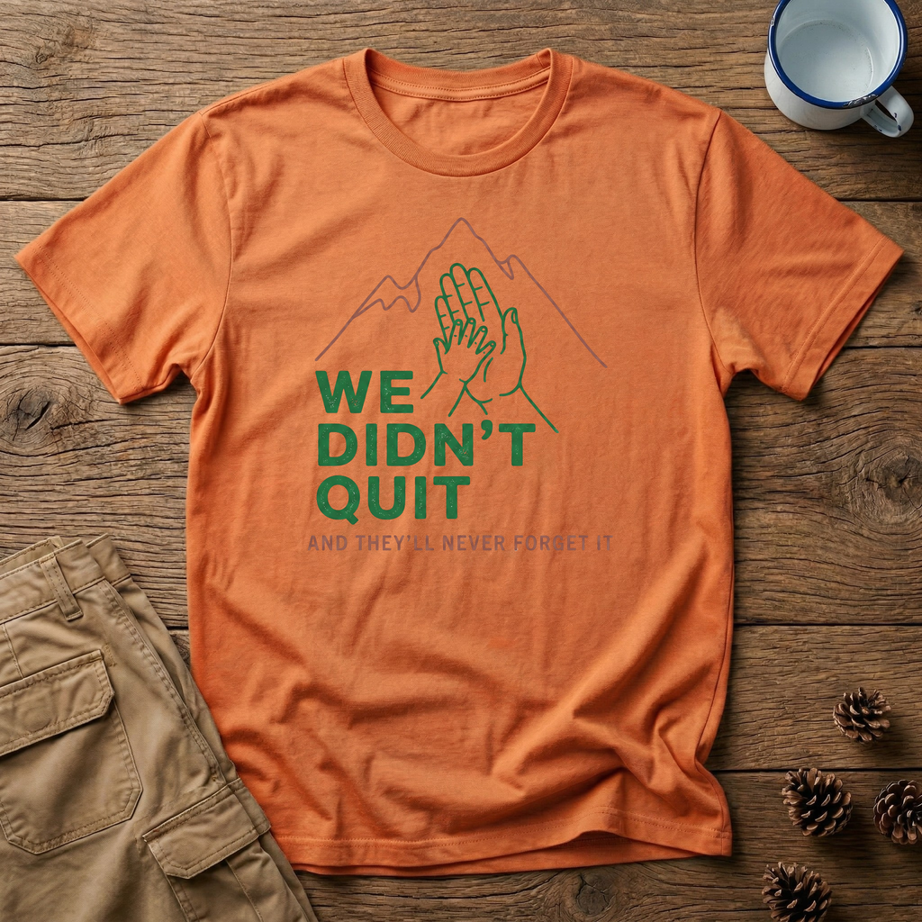 We Didn't Quit T-Shirt