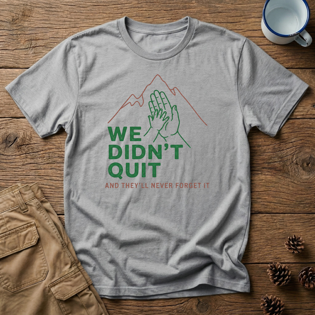We Didn't Quit T-Shirt